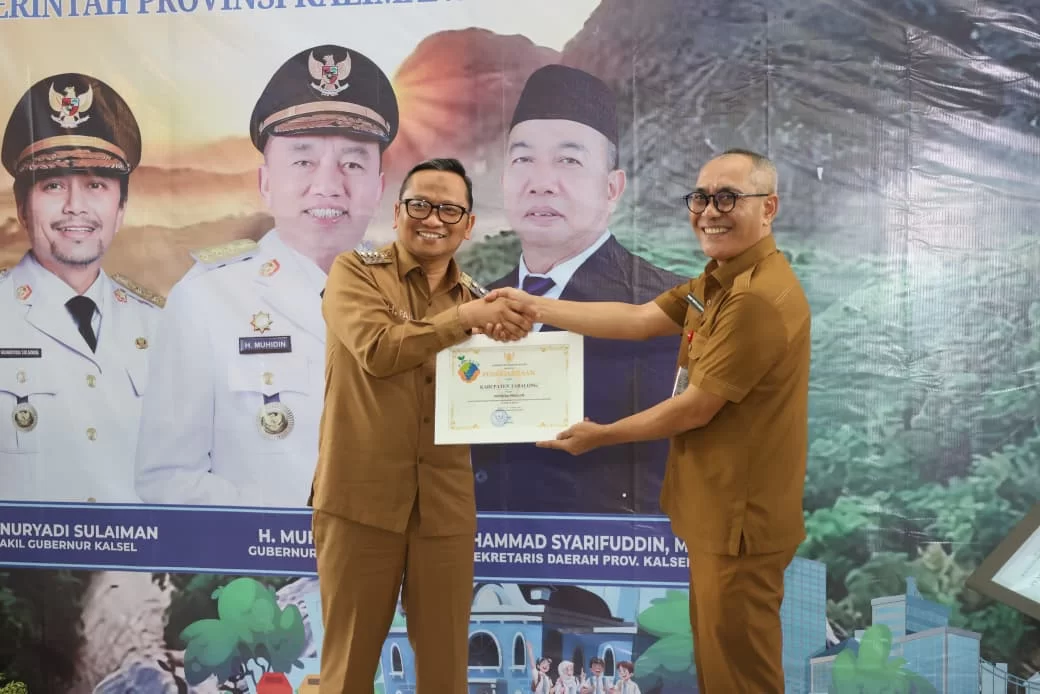 Tabalong Cetak Sejarah! Gubernur Kalsel Anugerahi Gelar Pembina Proklim, Satu-satunya di Kalsel