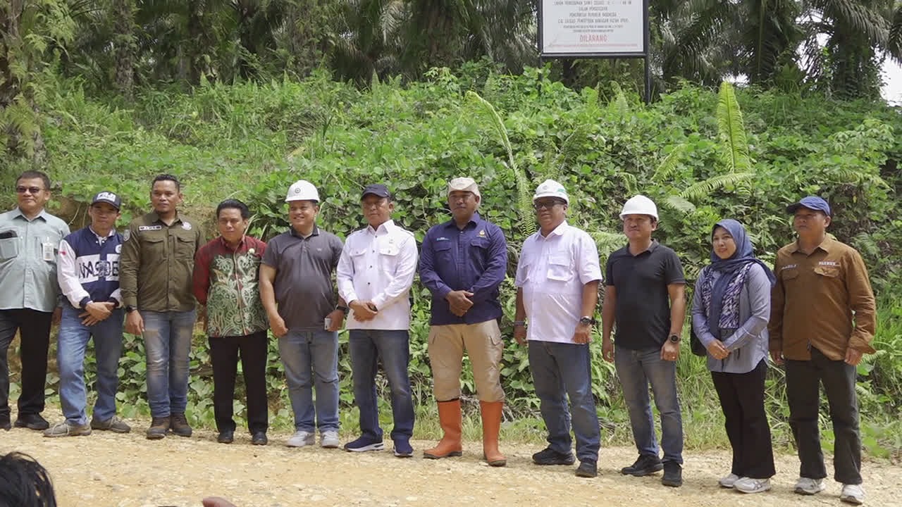 Komisi II DPRD Tabalong Tinjau Lahan HGU PT AAL yang Dicabut Pemerintah Pusat