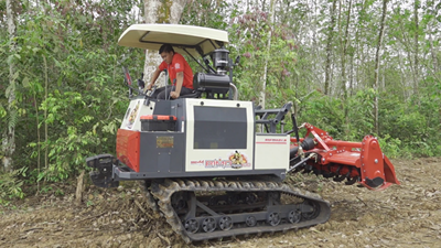 Dapat Bantuan Alsintan, Brigade Pangan & Poktan Dibekali Pelatihan Penggunaan Rotavator