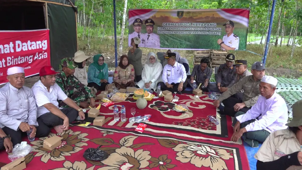 DPRD Tabalong Apresiasi Keberhasilan Budidaya Melon Warga Pugaan Lewat GERMASPUGA Ketapang