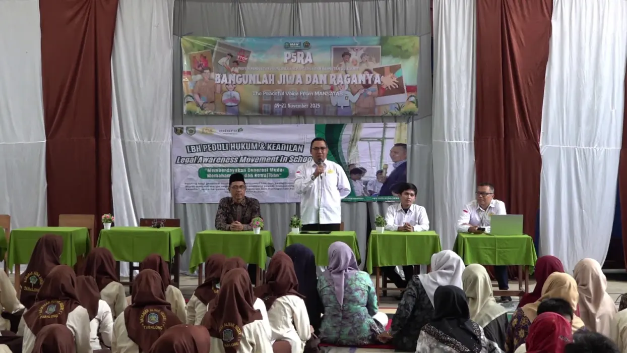 LBH Peduli Hukum Edukasi Pelajar MAN 1 Tabalong untuk Cegah Bullying & Tingkatkan Kesadaran Hukum