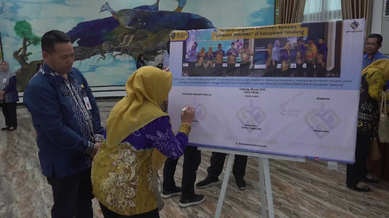 Bangga Belanja Produk Lokal! Tabalong Gencarkan Gerbang Barokah, Bangkitkan UMKM Lokal