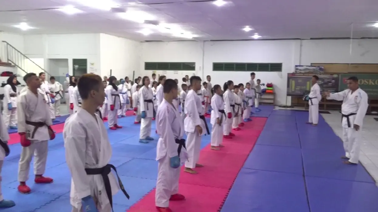 Jelang Popda & Kejurnas, Atlet Karate Tabalong Tingkatkan Intensitas Latihan