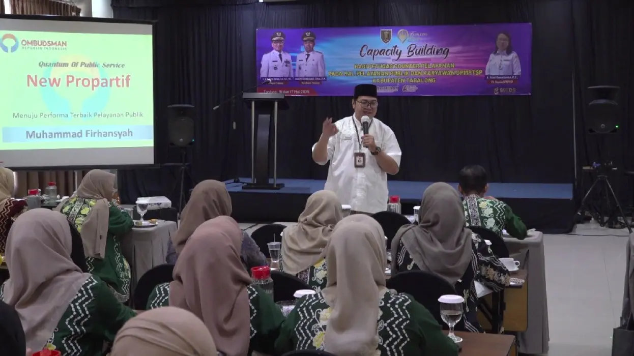 DPMPTSP Tabalong Gelar Capacity Building Tingkatkan Kompetensi Pelayanan Publik MPP Tabalong