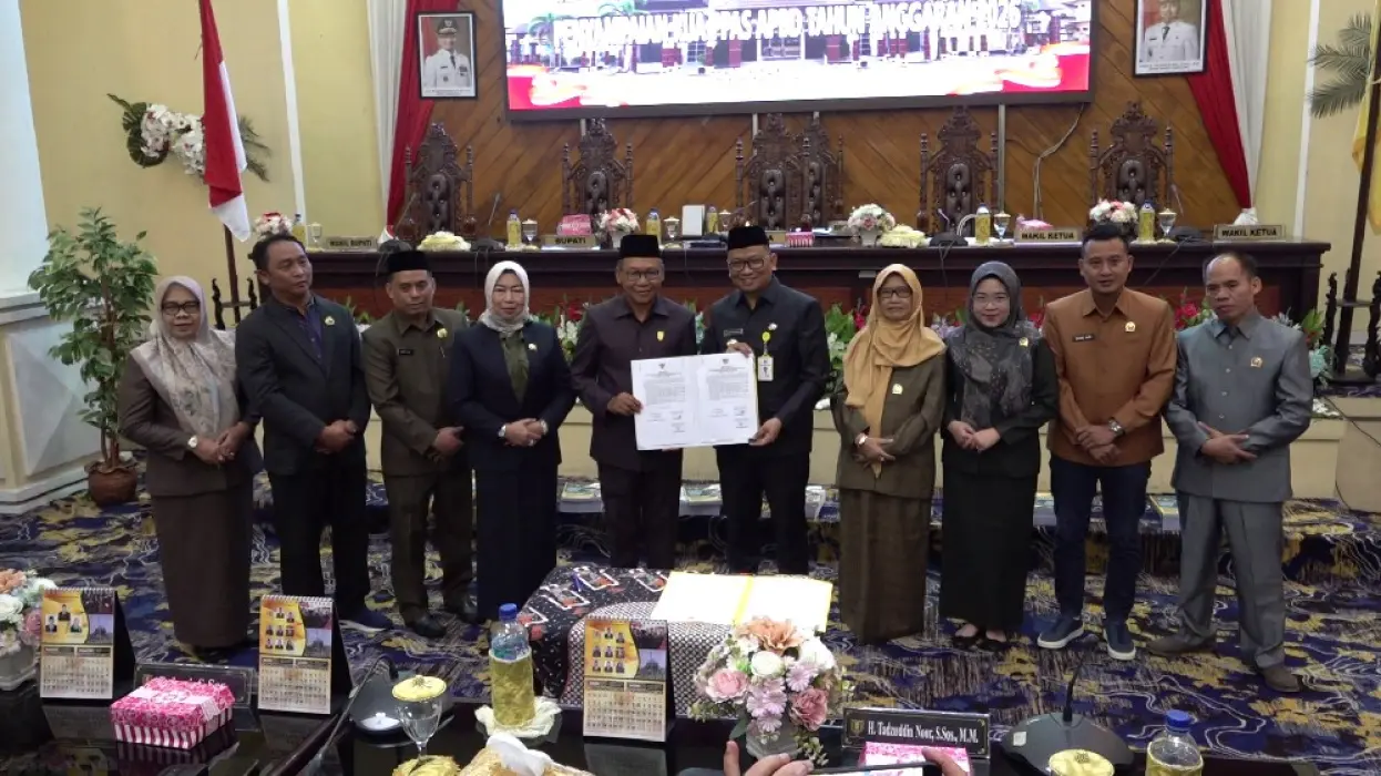 Bupati Sampaikan KUA-PPAS 2026, Targetkan Ekonomi Tabalong Tumbuh di Atas 5 Persen