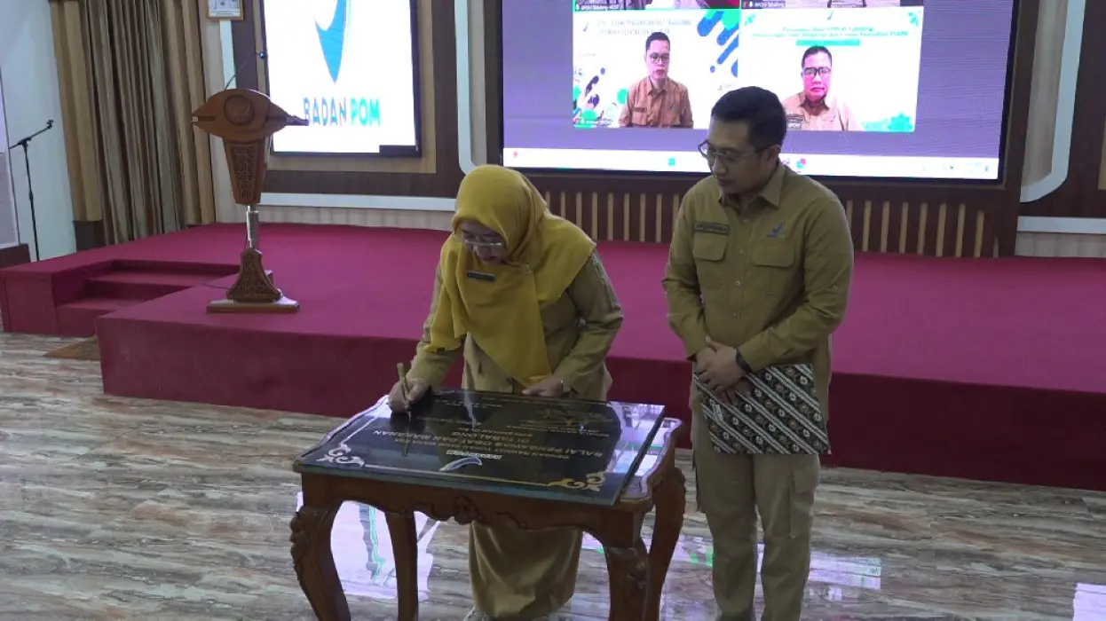 Peresmian BPOM Tabalong, Pemkab Hibahkan Tanah untuk Gedung BPOM