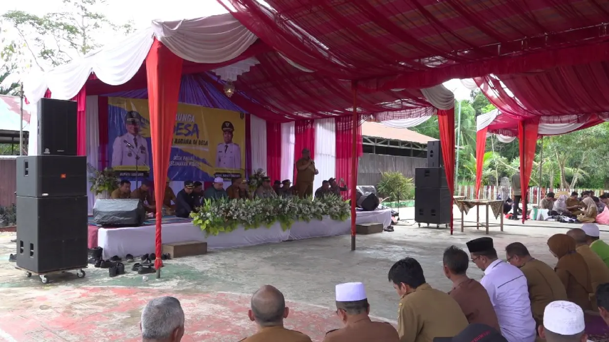 Bunga Desa di Kelua, Bupati Apresiasi Capaian Program Prioritas Tabalong Smart