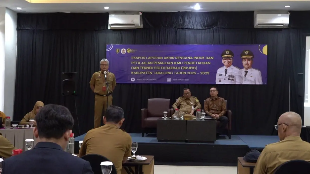 Pemkab Tabalong Ekspos RIP JPID 2025–2029, Dorong Pembangunan Berbasis Iptek
