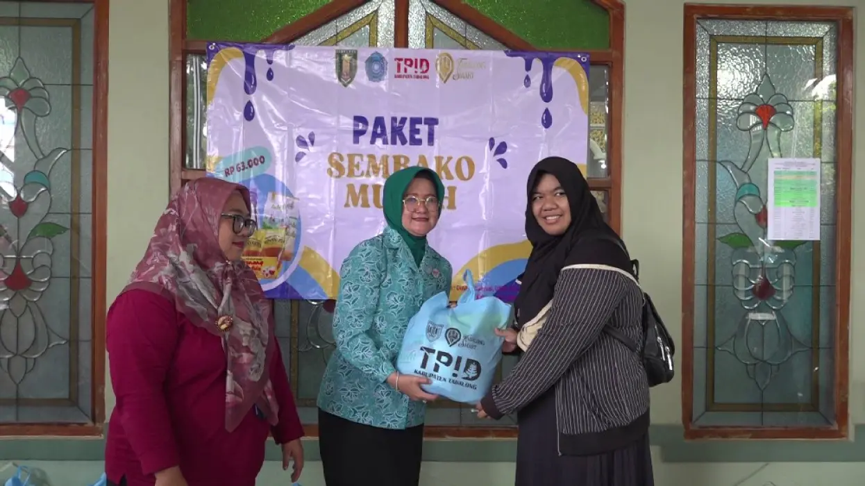 Safari Ramadan di Desa Kapar, TP PKK Tabalong Santuni Anak Yatim dan Lansia