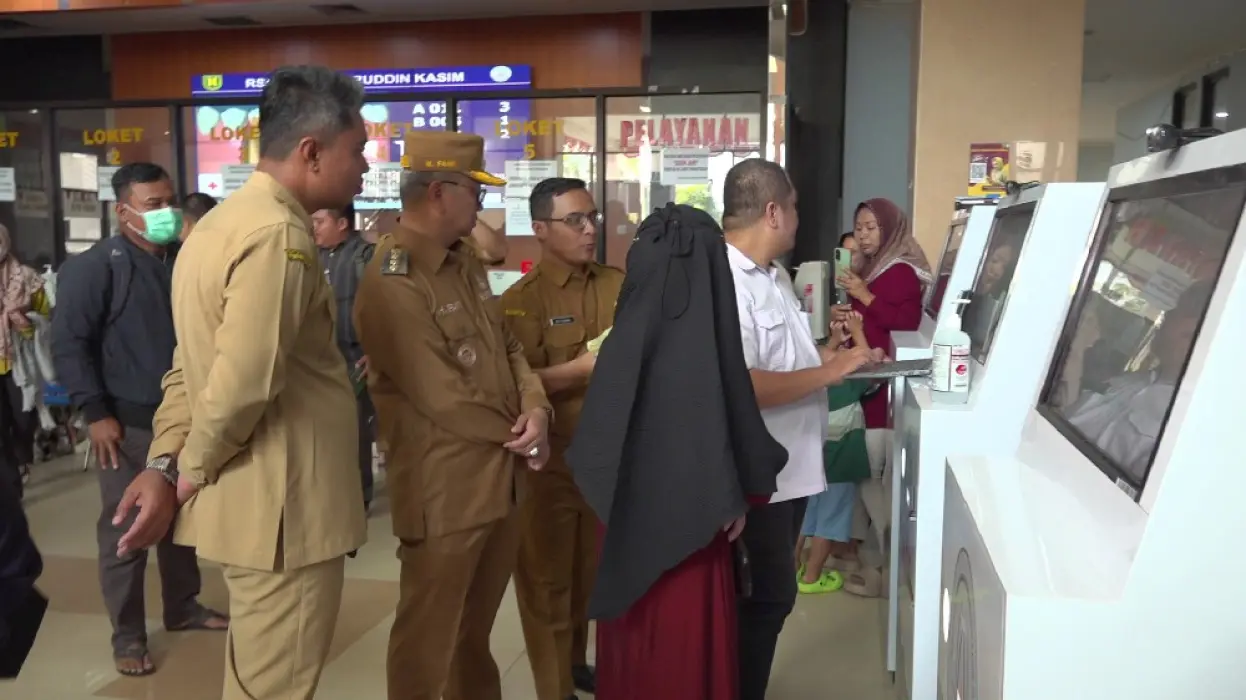 RSUD HBK Dilengkapi Mesin Anjungan Mandiri, Mengurangi Antrean Pasien di Meja Pendaftaran