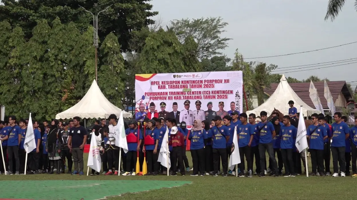 Apel Kesiapan Porprov Kalsel 2025: Tabalong Mantapkan Tekad Jadi Juara