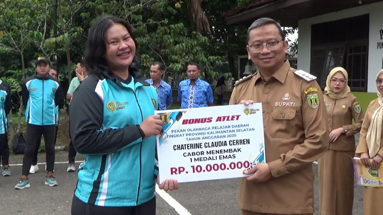 Pemkab Tabalong Apresiasi Atlet POPDA, FORDA, dan Peparnas dengan Bonus Jutaan Rupiah