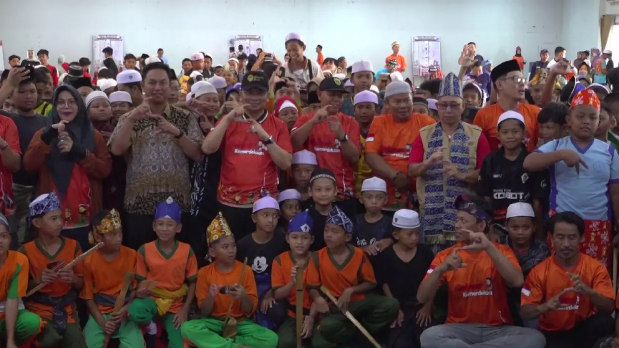 Buka Lomba Balogo Pelajar se-Kalsel, Bupati Tabalong Bangga Generasi Muda Lestarikan Budaya