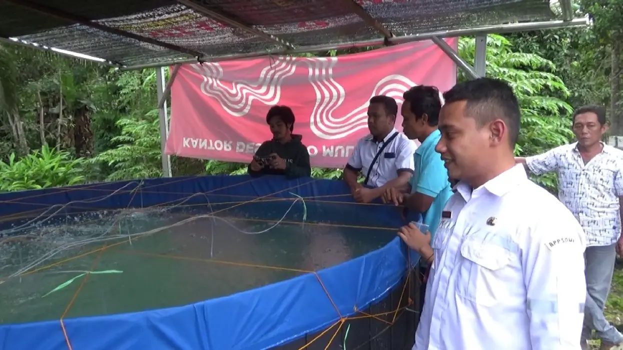 Pemdes Argomulyo Siap Dukung Pengembangan Pelatihan Budidaya Nila Bioflok