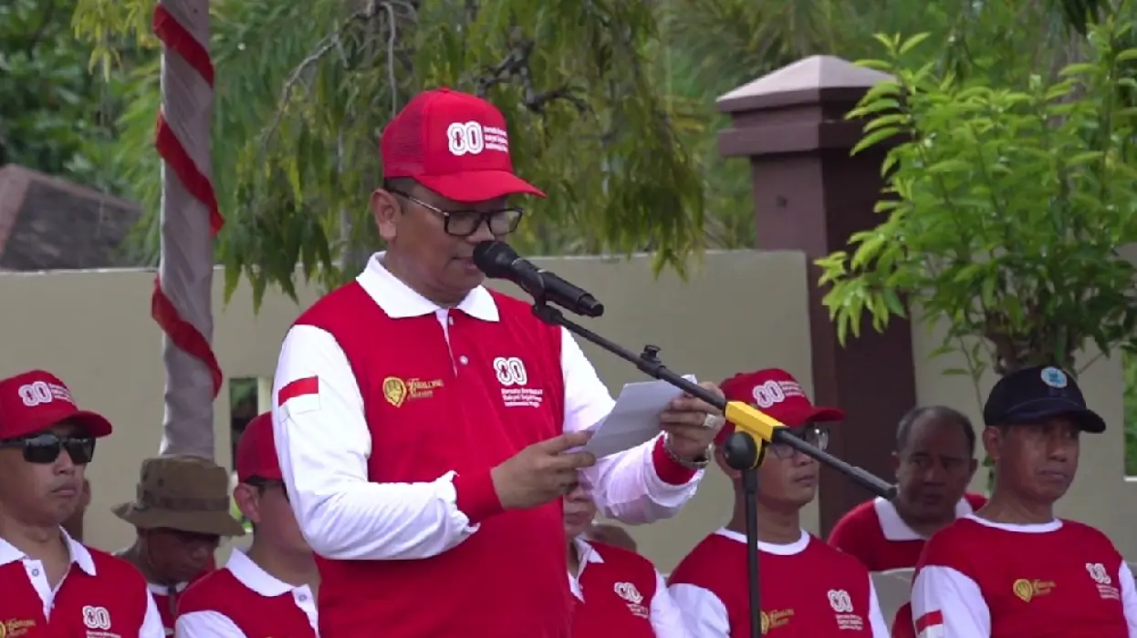 Ikuti Napak Tilas HUT RI ke-80, Bupati Ajak Warga Tabalong Jaga Semangat Juang